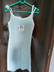 Cute Pastel Blue Mini Dress