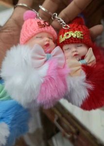 Cute Baby Doll Keychain pack of 2