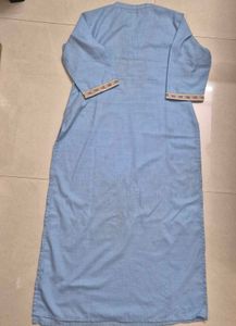 Libas Blue Embroidered Kurta
