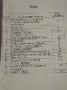 Class 12 Mathematics Study material 📚