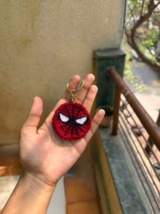 Handmade Spiderman Keychain