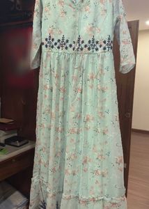 Denim Jacket &amp; Floral Dress Set