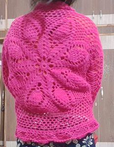 Crochet shrug