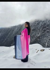 Elegant Ombre Saree with blouse piece
