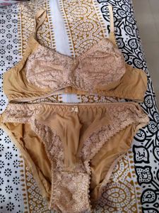 Floral Bra &amp; Panty Set All 36. Many Different Ones