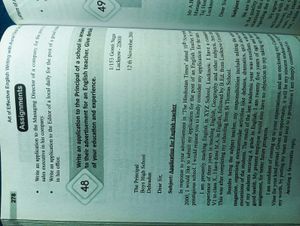 ICSE Art of Effective English Writing