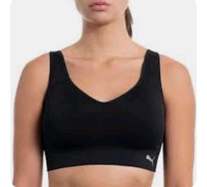 Puma Black Sports Bra