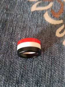 Unique Striped Ring