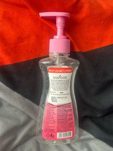 Santoor Gentle Hand Wash Mild empty bottle