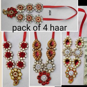 Pack of 4 Festive Necklace Set