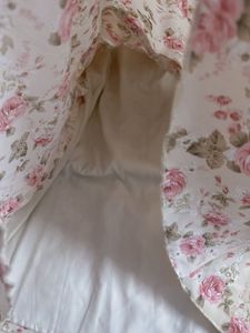 Floral Ruffle Skirt