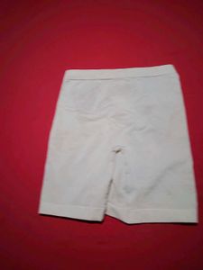 Beige Seamless Shorts