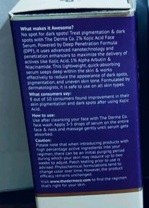 The Derma Co 2% Kojic Acid Face Serum