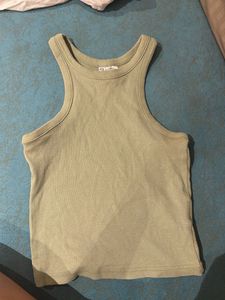 Ribbed Racerback Tank Top
