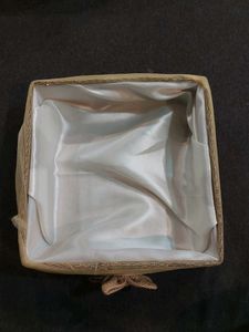 Decorative Gift Box with Flower Accent