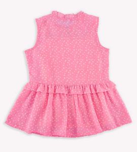 Poppers pink  Self Design Dress