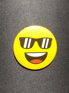 Smily face Pin Badge for bags 🎒