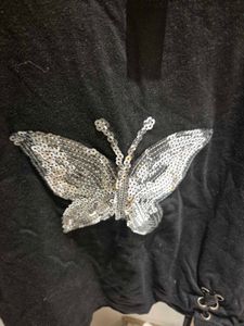 Crop Top Black Color