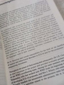 ICD-10 Classification of Mental Disorders