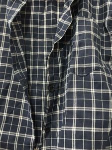 Classic Navy Checkered Shirt