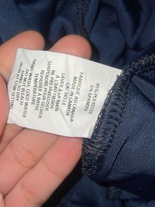 CORDSET made in USA  Navy Velvet