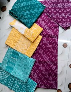 Vibrant Bandhani Print Fabric