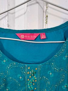 Elegant Teal Kurta Set