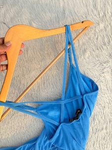 New Blue One Piece Bodysuit