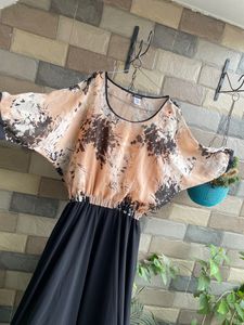Women Party Wear Western Gown With Belt