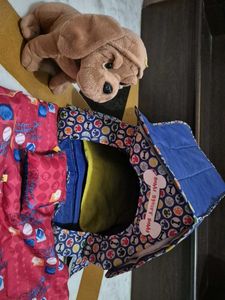 Cozy Pet Bed & Plush Toy Set