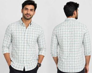 Prax Men's Plaid Button-Down Shirt