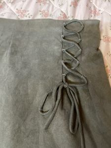Grey Trendy Girly Skirt