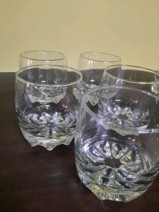 🌷Classy Set Of New 5 Large Juice Glasses🌷