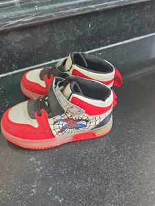 Kids' Red &amp; White Sneakers