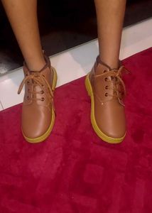 Stylish Boys' Tan Boots