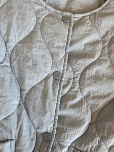 ZARA Light Blue Quilted Jacket