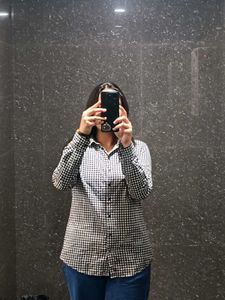 Classic Checkered Button-Up Shirt