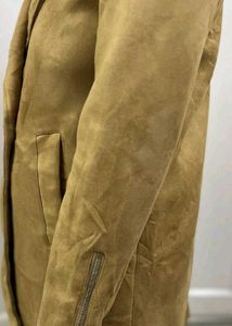 Fur Collar Trench Coat