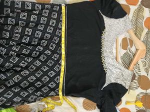 Elegant Black Ethnic Gown