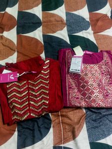 New Embellished Kurta Set