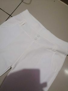 Classic White Button-Up Shirt