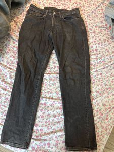 Dark Wash Straight Leg Jeans