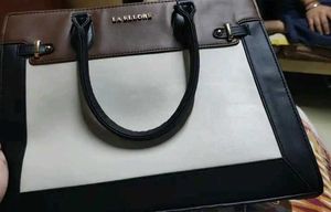 Chic Colorblock Tote Bag