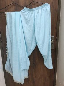 Embroidered Women's Kurta pant with dupatta set