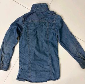 Classic Blue Denim Shirt