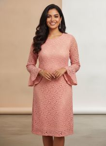 Peach Dress