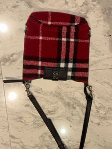 Stylish Plaid Crossbody Bag