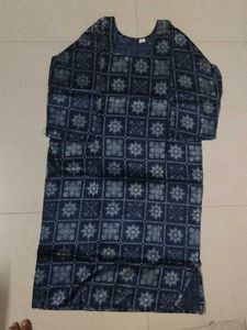 Stylish Blue Printed Kurta