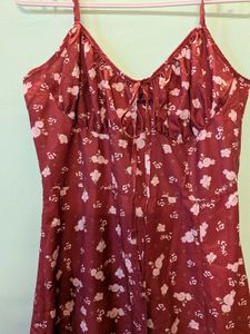 Floral Print Midi Dress