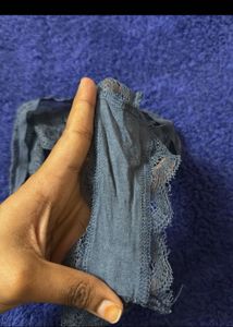 Branded Lace Thong Panty